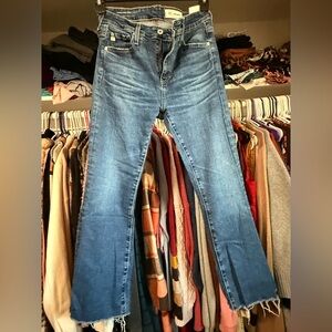 AG Adriano Goldschmied Blue Flare Jeans